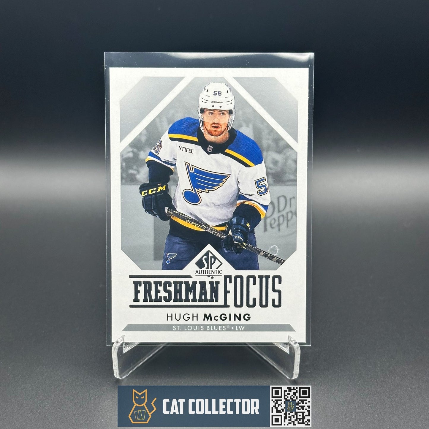 2024-25 UD SP Authentic HUGH MCGING #FF-8 Freshman Focus