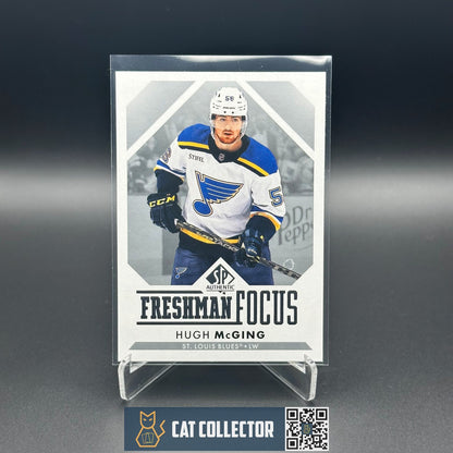 2024-25 UD SP Authentic HUGH MCGING #FF-8 Freshman Focus