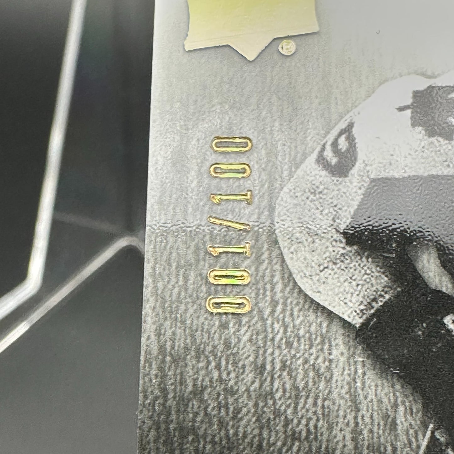 2018-19 UD Engrained NORM ULLMAN #R-NO Remnants 1/100 Game Used Stick 1st Print!