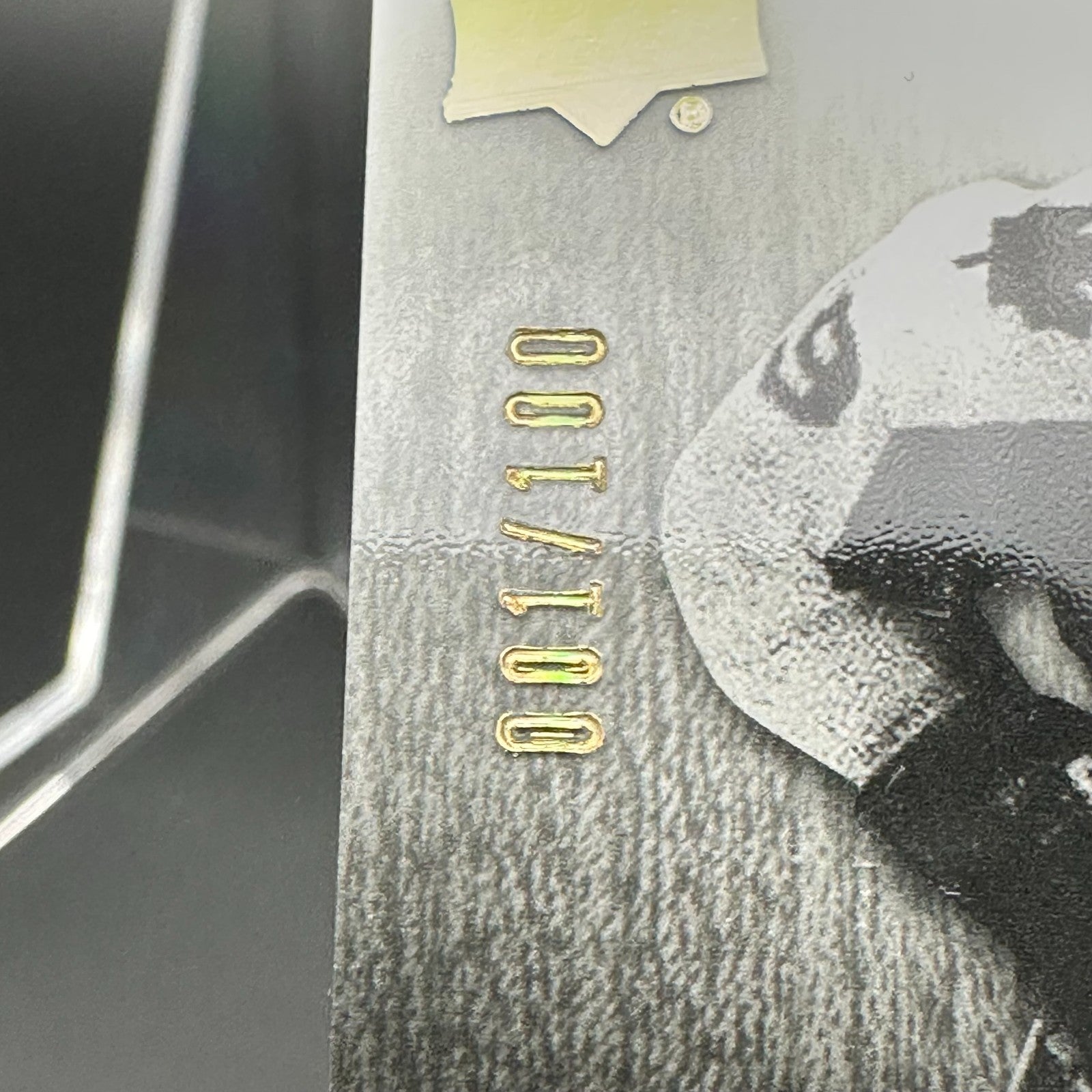 2018-19 UD Engrained NORM ULLMAN #R-NO Remnants 1/100 Game Used Stick 1st Print!