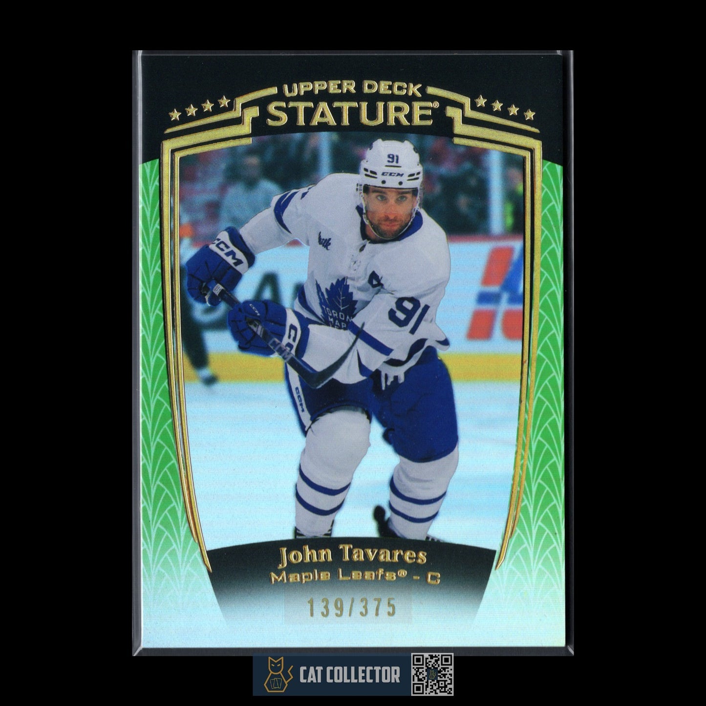 2024-25 UD Stature JOHN TAVARES #11 Green /375