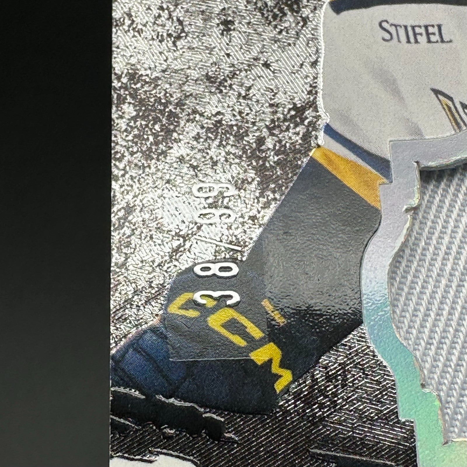 2024-25 UD Exquisite Collection ZACHARY BOLDUC #RP-ZB Rookies Patch RC /99 Patch