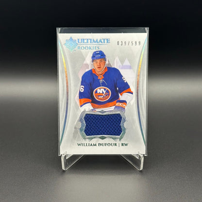 2023-24 UD Ultimate Collection WILLIAM DUFOUR #121 Rookies Jersey RC /599