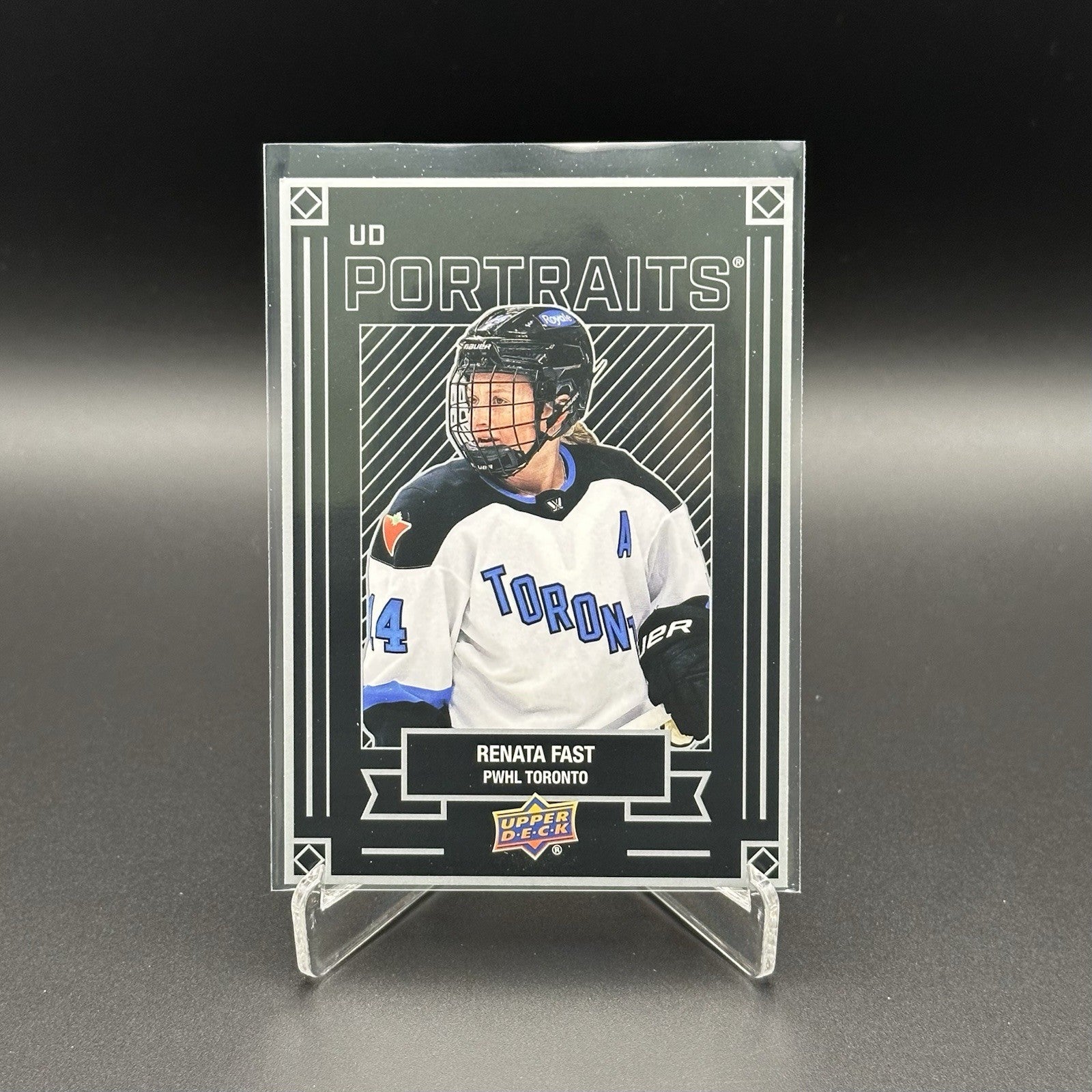 2024-25 UD PWHL RENATA FAST #P-17 UD Portraits Toronto Sceptres - 1st EDITION!
