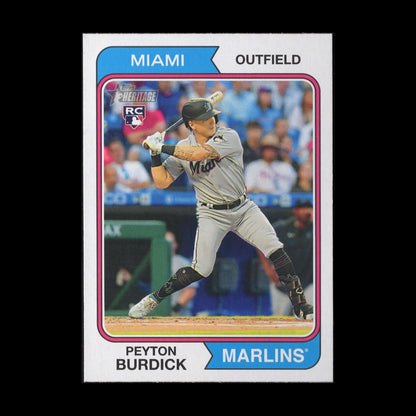 2023 Topps Heritage Baseball Rookies & Inserts ~ YOU PICK from the list!