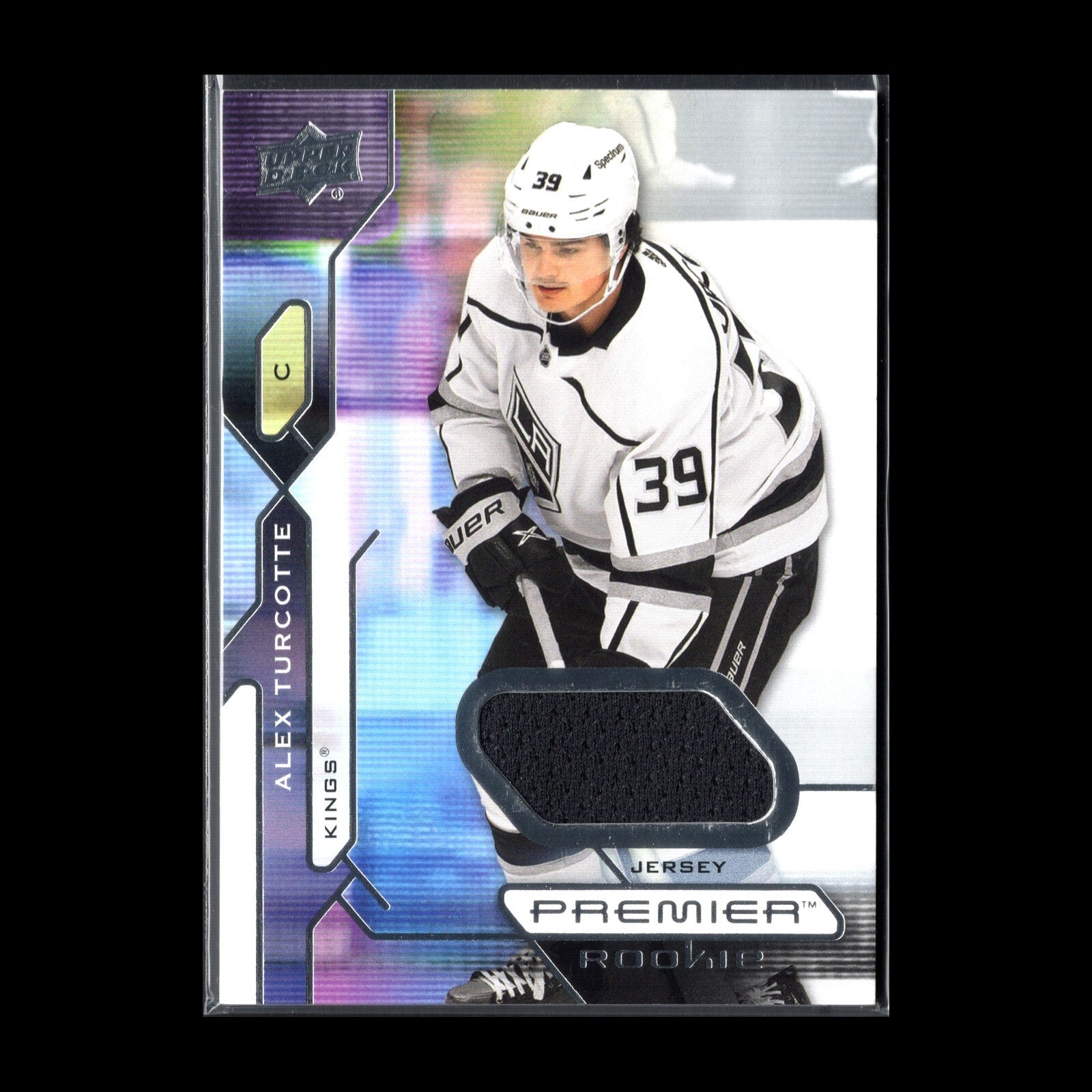 2021-22 UD Premier ALEX TURCOTTE #112 Jersey RC - Los Angeles Kings