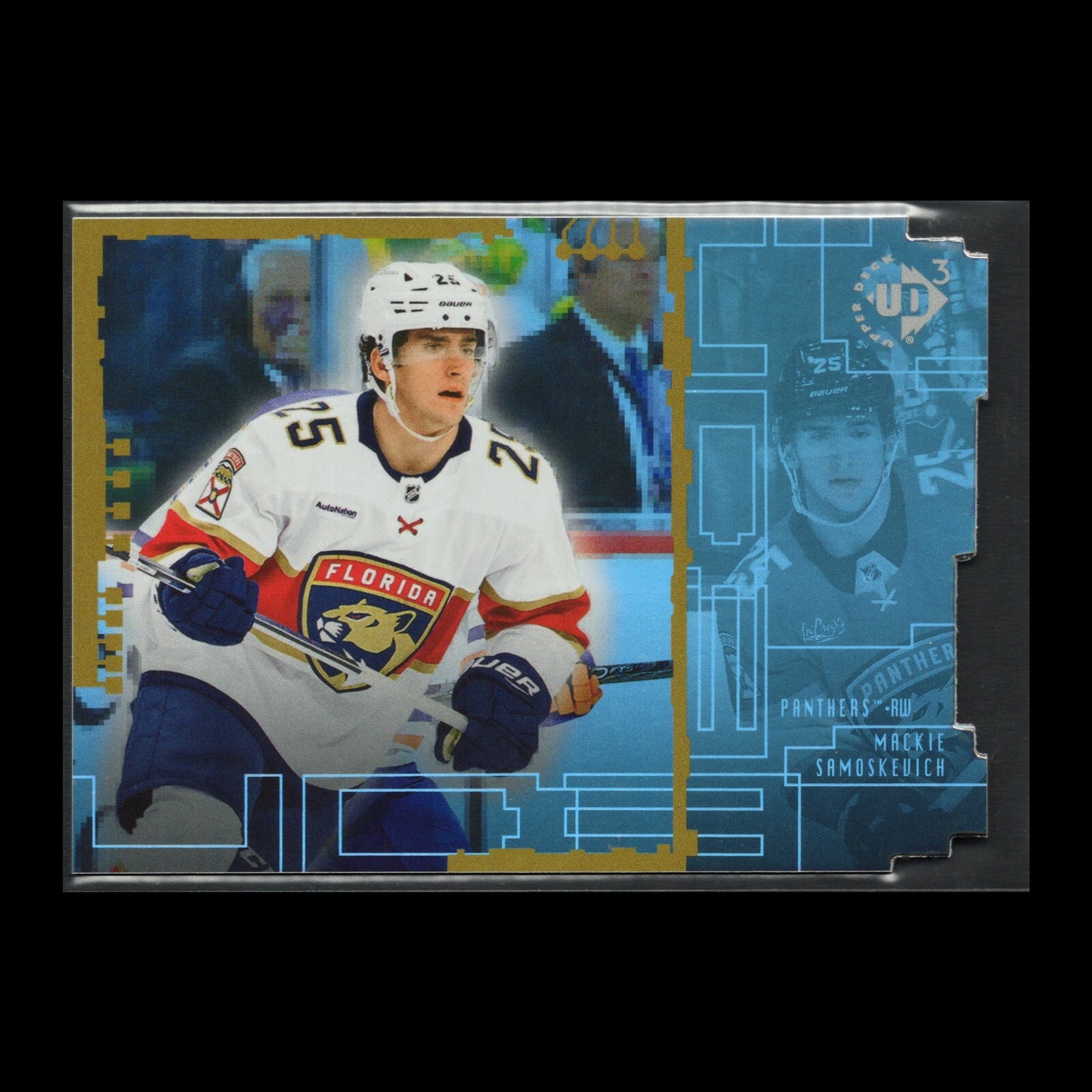 2023-24 UD Extended series MACKIE SAMOSKEVICH #UD3-16 Die-Cut - Florida Panthers