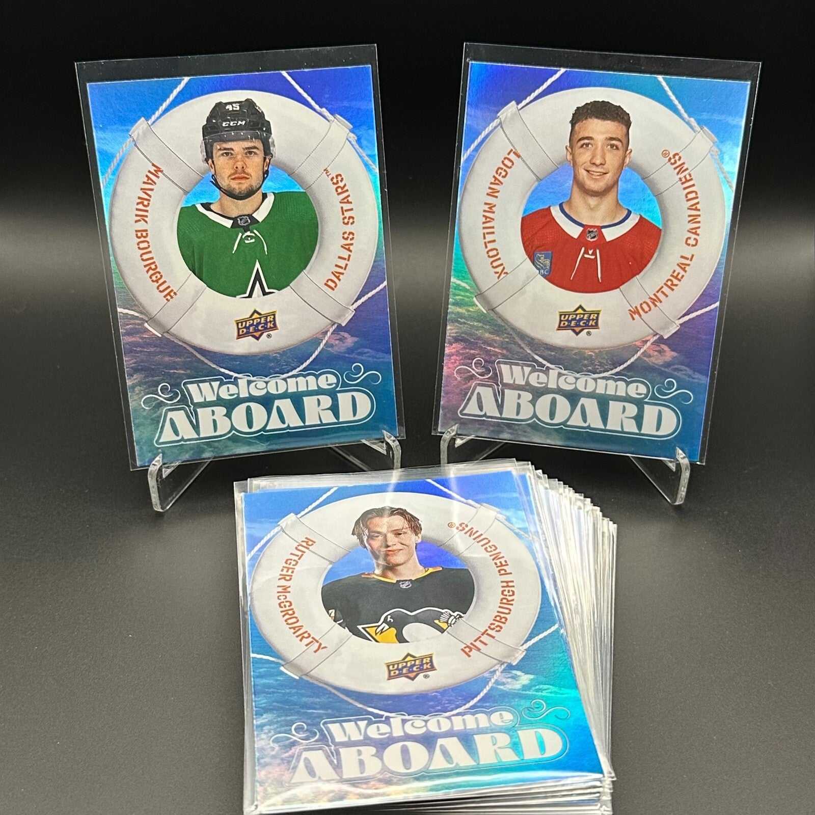 2024-25 UD Series 2 WELCOME ABOARD inserts Rookie ~ YOU PICK from the list!