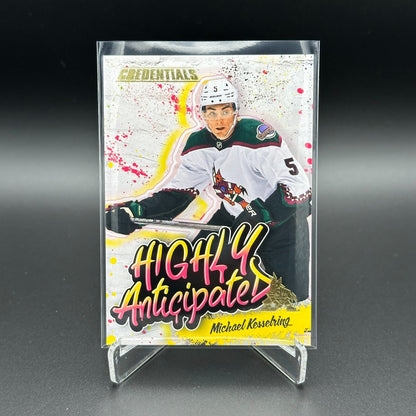 2023-24 Upper Deck Credentials Highly Anticipated Inserts ~ YOU PICK from list!