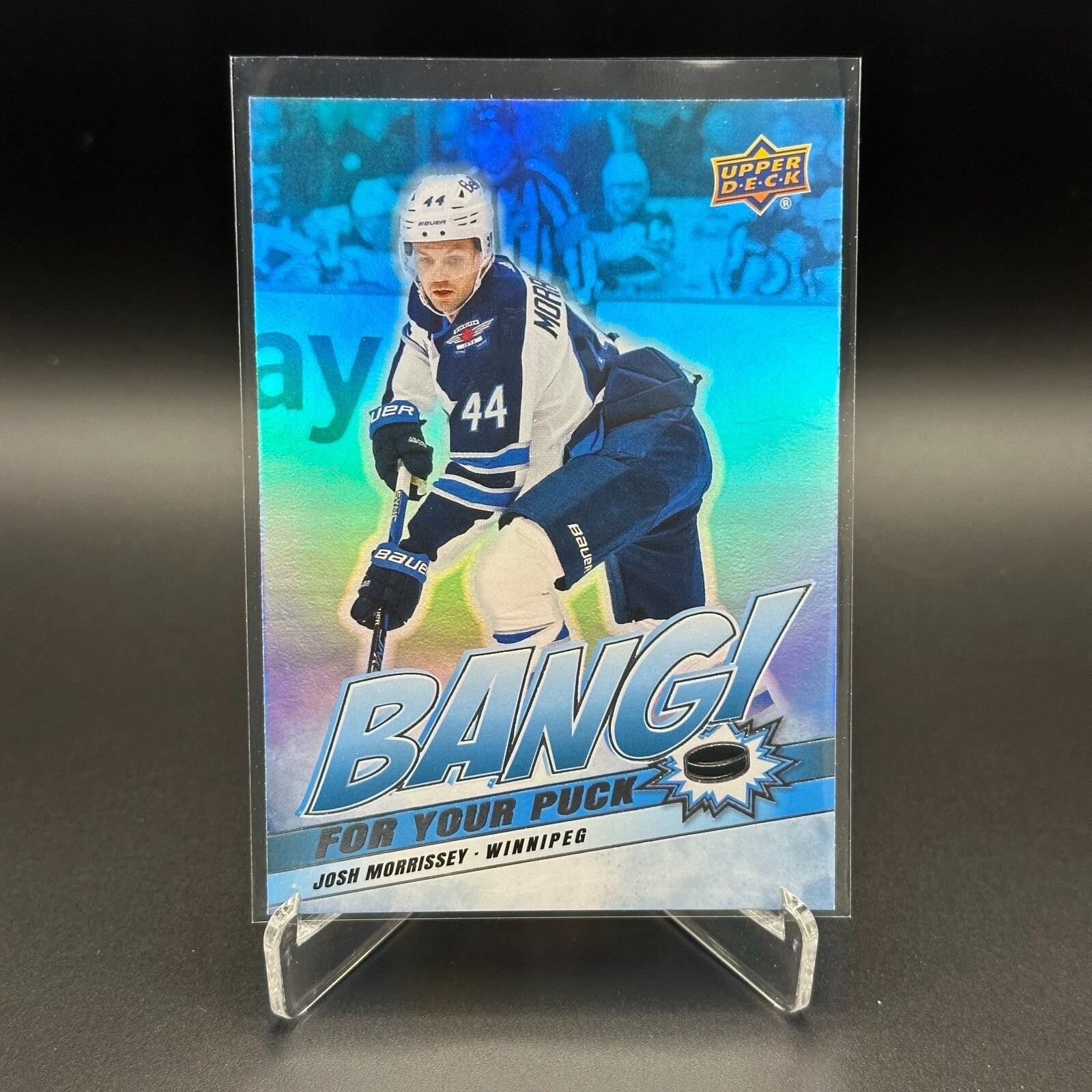 2024-25 UD Series 2 JOSH MORRISSEY #BP-4 Bang for your puck - Winnipeg Jets