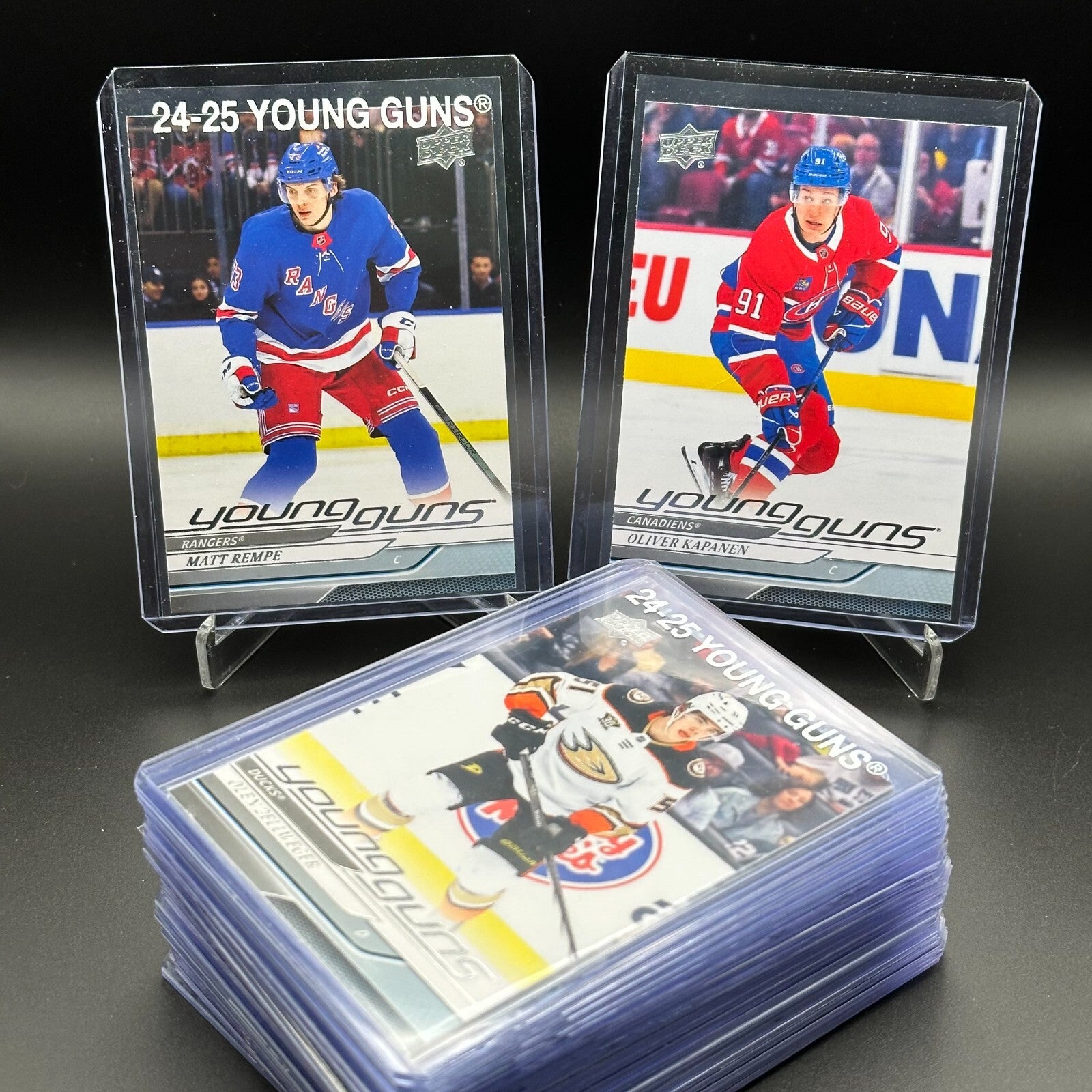 2024-25 Upper Deck Series 1, 2 and Extended YOUNG GUNS ~ YOU PICK from the list!