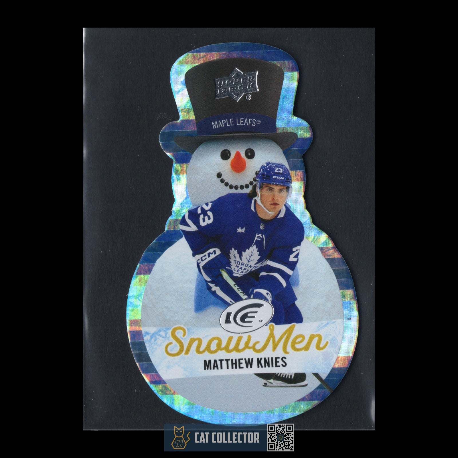 2023-24 UD Ice MATHEW KNIES #SM-30 SnowMen Rookie RC - Toronto Maple Leafs