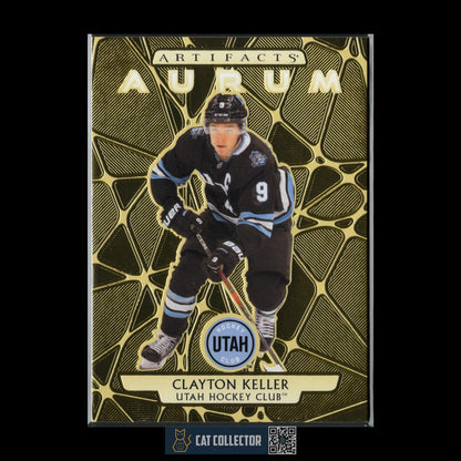 2025-26 UD Artifacts CLAYTON KELLER #27 Aurum Bounty - Unscratched