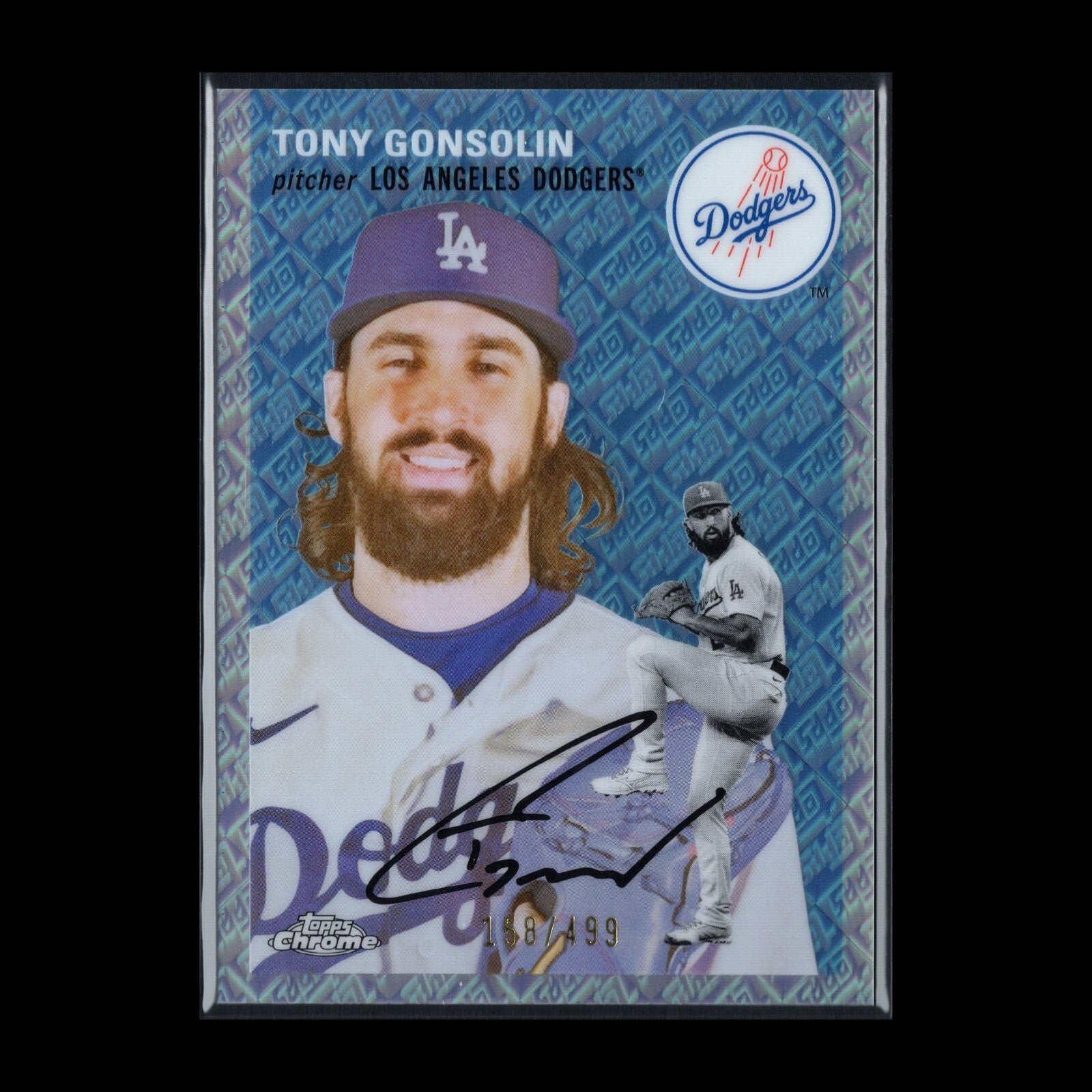 2023 Topps Chrome Platinum TONY GONSOLIN #278 Topps Refractor /499