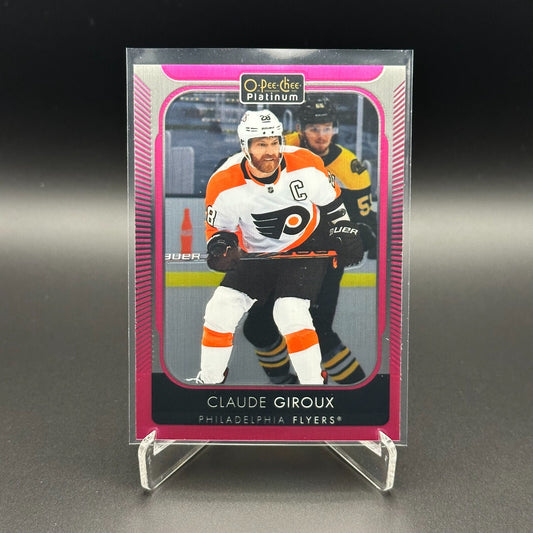 2021-22 O-Pee-Chee Platinum CLAUDE GIROUX #22 Matte Pink