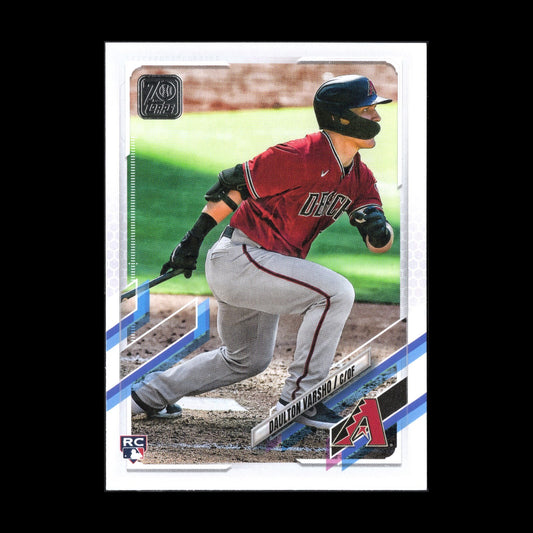 2021 Topps Series 1 DAULTON VARSHO #10 Rookie RC - Arizona Diamondbacks