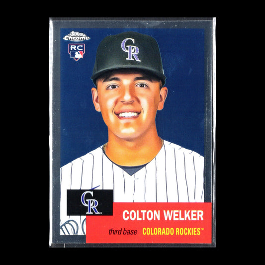 2022 Topps Chrome Platinum Anniversary COLTON WELKER #26 RC
