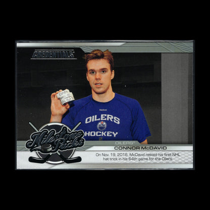 2024-25 UD Credentials CONNOR MCDAVID #MP-CM Milestone Pucks