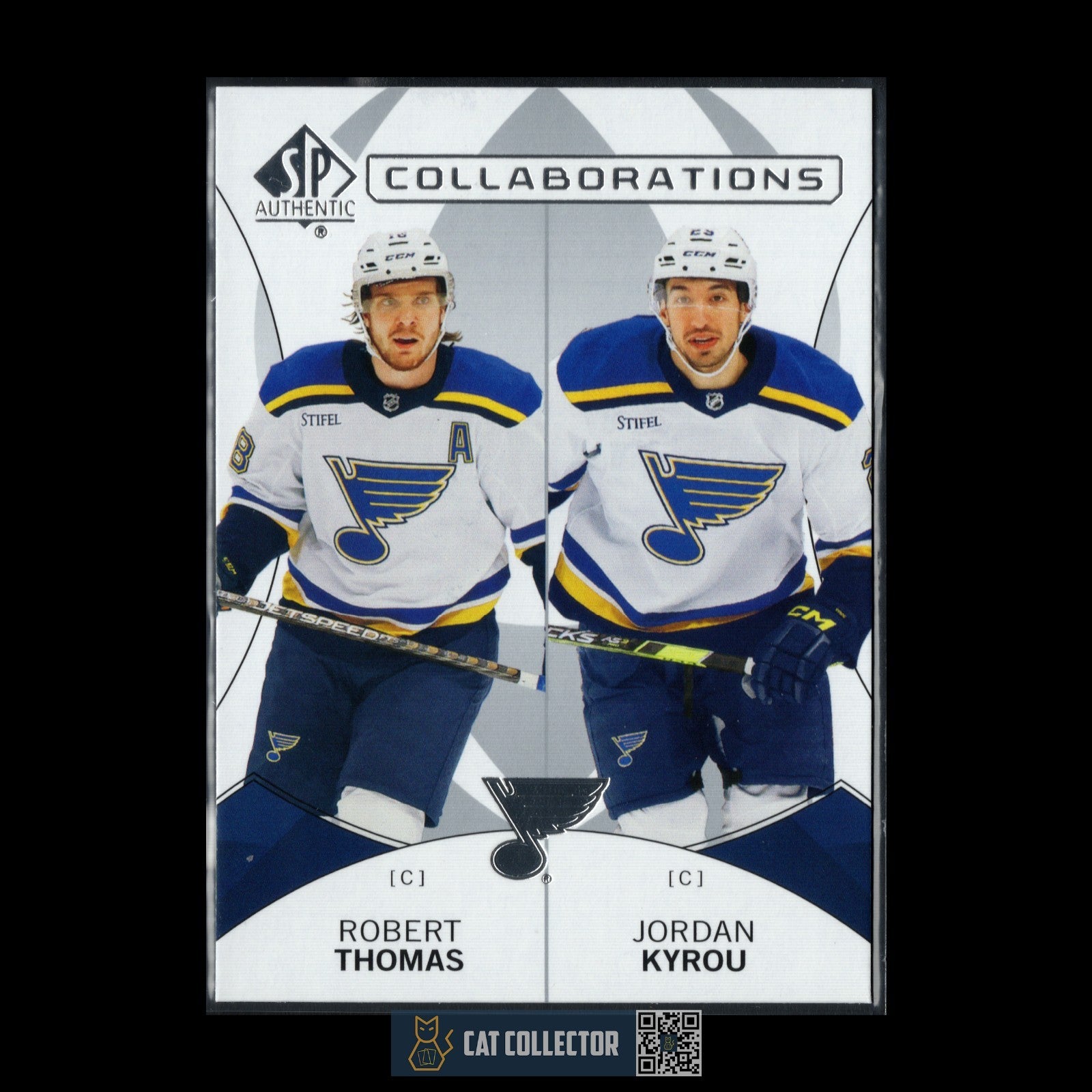 2024-25 UD SP Authentic ROBERT THOMAS / JORDAN KYROU #C-13 Collaboration