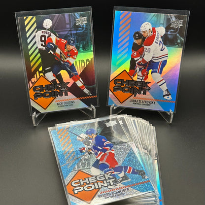 2024-25 Upper Deck Series 1 CHECK POINT inserts ~ YOU PICK from the list!