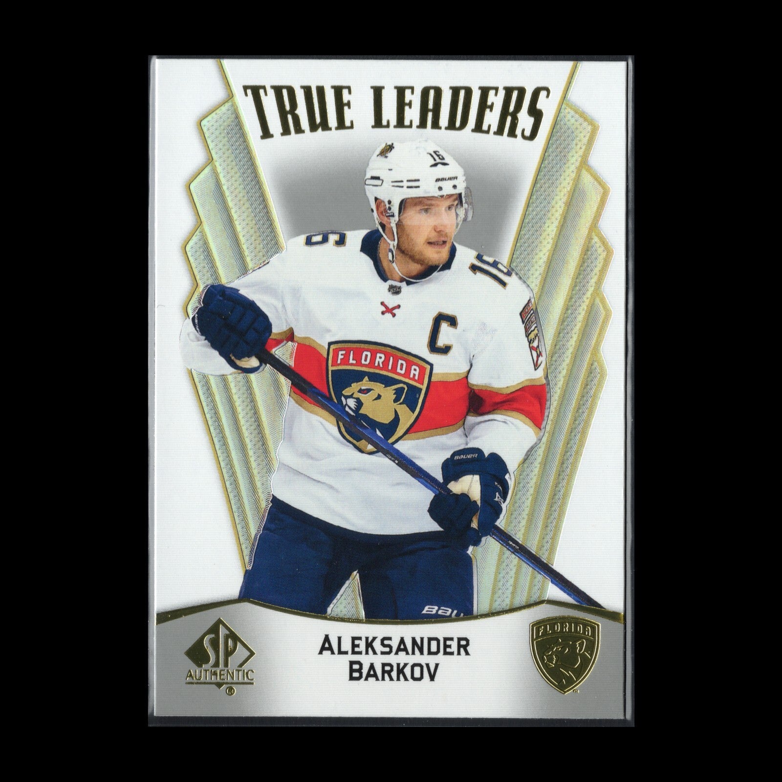 2021-22 UD SP Authentic ALEKSANDER BARKOV #TL-10 True Leaders - Florida Panthers