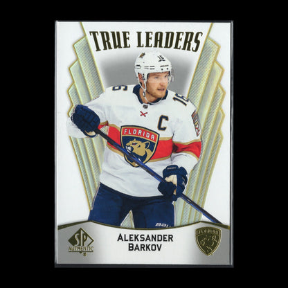 2021-22 UD SP Authentic ALEKSANDER BARKOV #TL-10 True Leaders - Florida Panthers