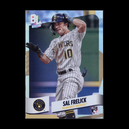 2024 Topps Big League SAL FRELICK #214 Rainbow foil Rookie RC Milwaukee Brewers