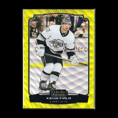 2022-23 O-Pee-Chee Platinum KEVIN FIALA #181 Neon Yellow Surge