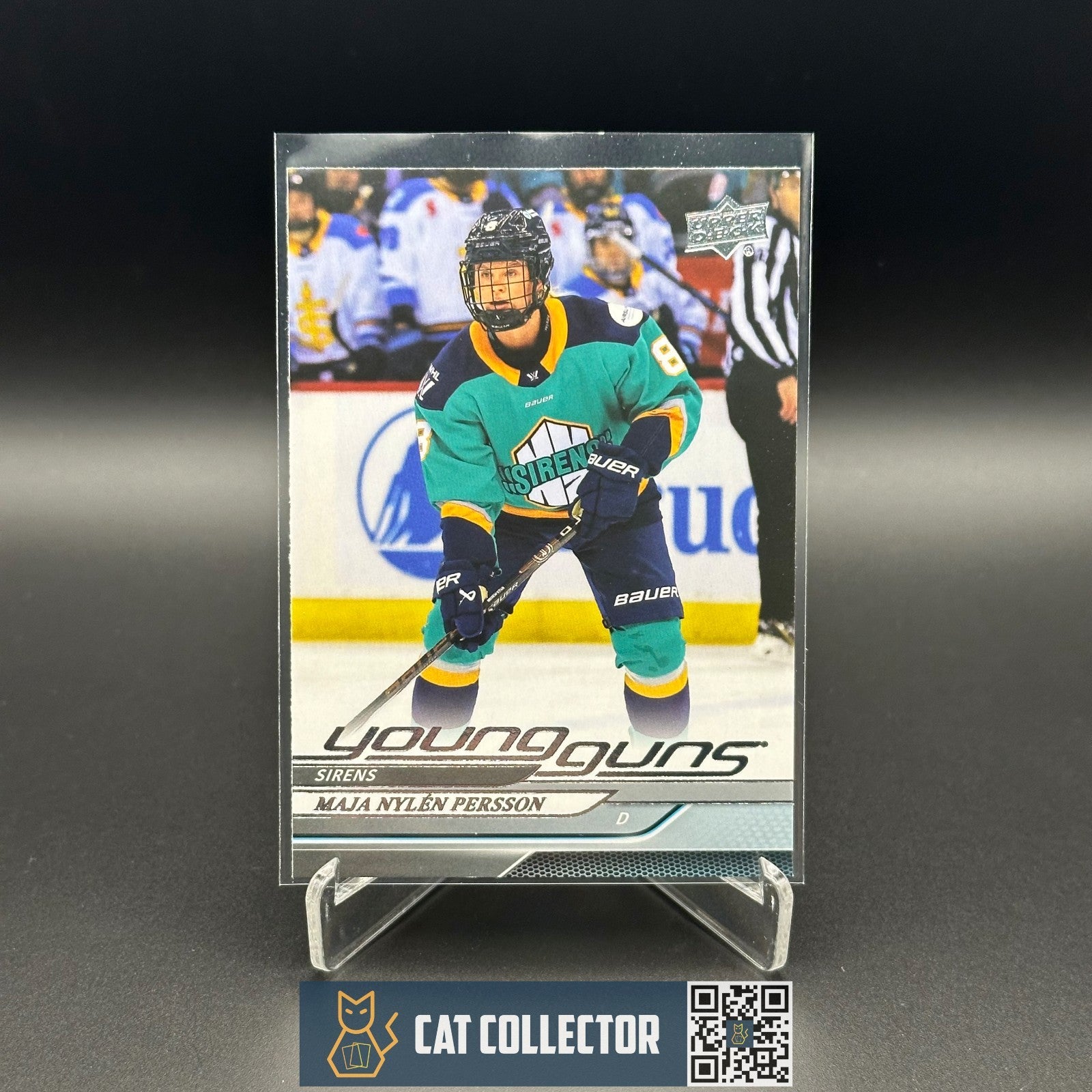 2024-25 UD PWHL MAJA NYLEN PERSSON #62 Young Guns Rookie - New York Sirens