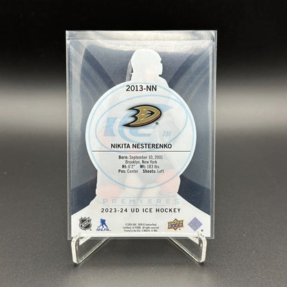 2023-24 UD Ice NIKITA NESTERENKO #2013-NN Ice Premieres Retro 71/149