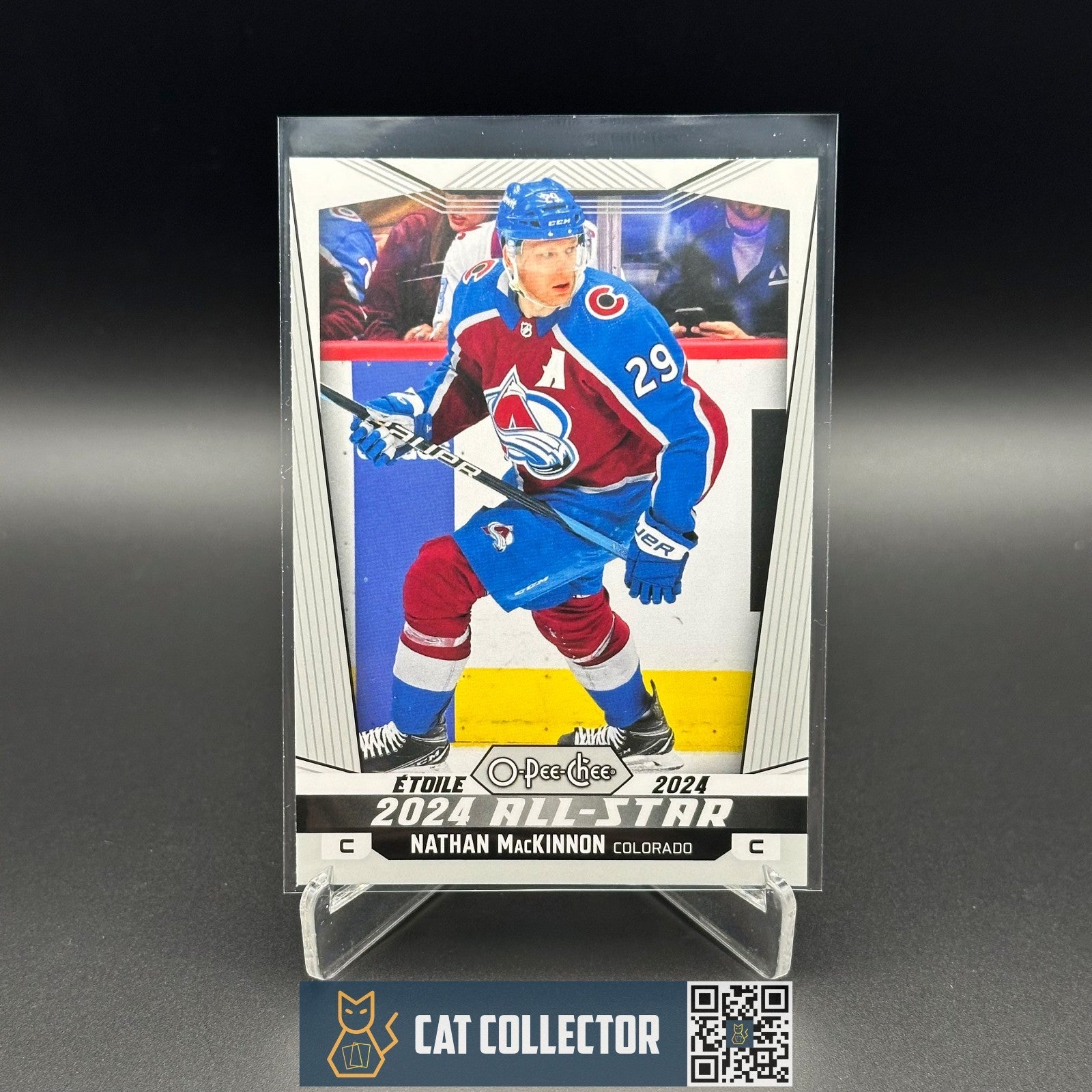 2024-25 O-Pee-Chee Hockey NATHAN MACKINNON #532 2024 All-Star