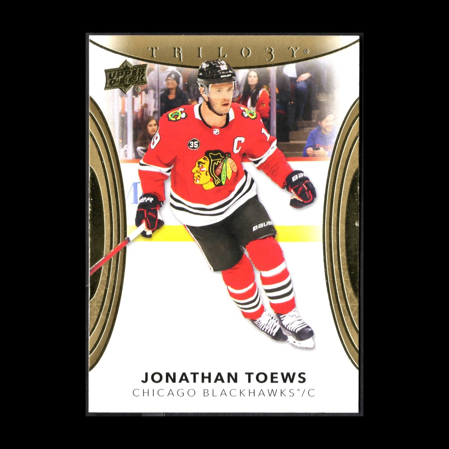 2022-23 UD Trilogy JONATHAN TOEWS #16 Chicago Blackhawks