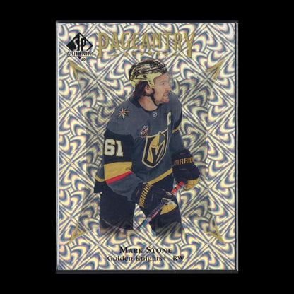 2021-22 UD SP Authentic MARK STONE #P-32 Pageantry - Vegas Golden Knights