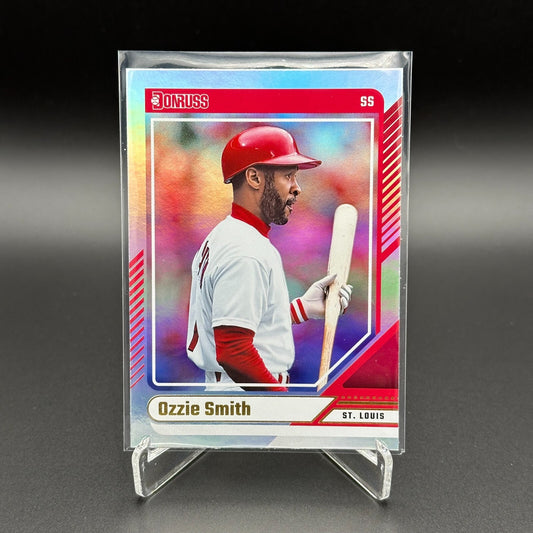 2024 Panini Donruss OZZIE SMITH #46 Holo - St. Louis Cardinals