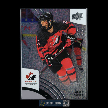 2025 Upper Deck Team Canada Women SYDNEY SAWYER #61 Silver foil
