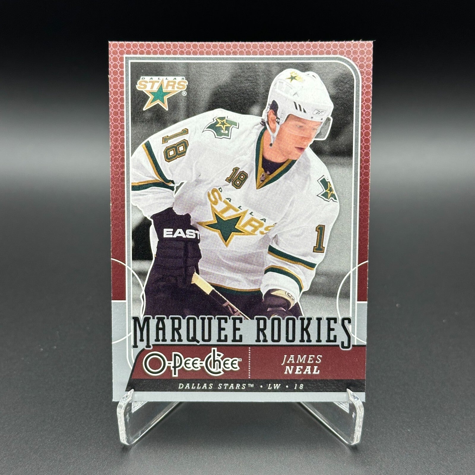 2008-09 O-Pee-Chee Hockey JAMES NEAL #760 Marquee rookie RC - Dallas Stars