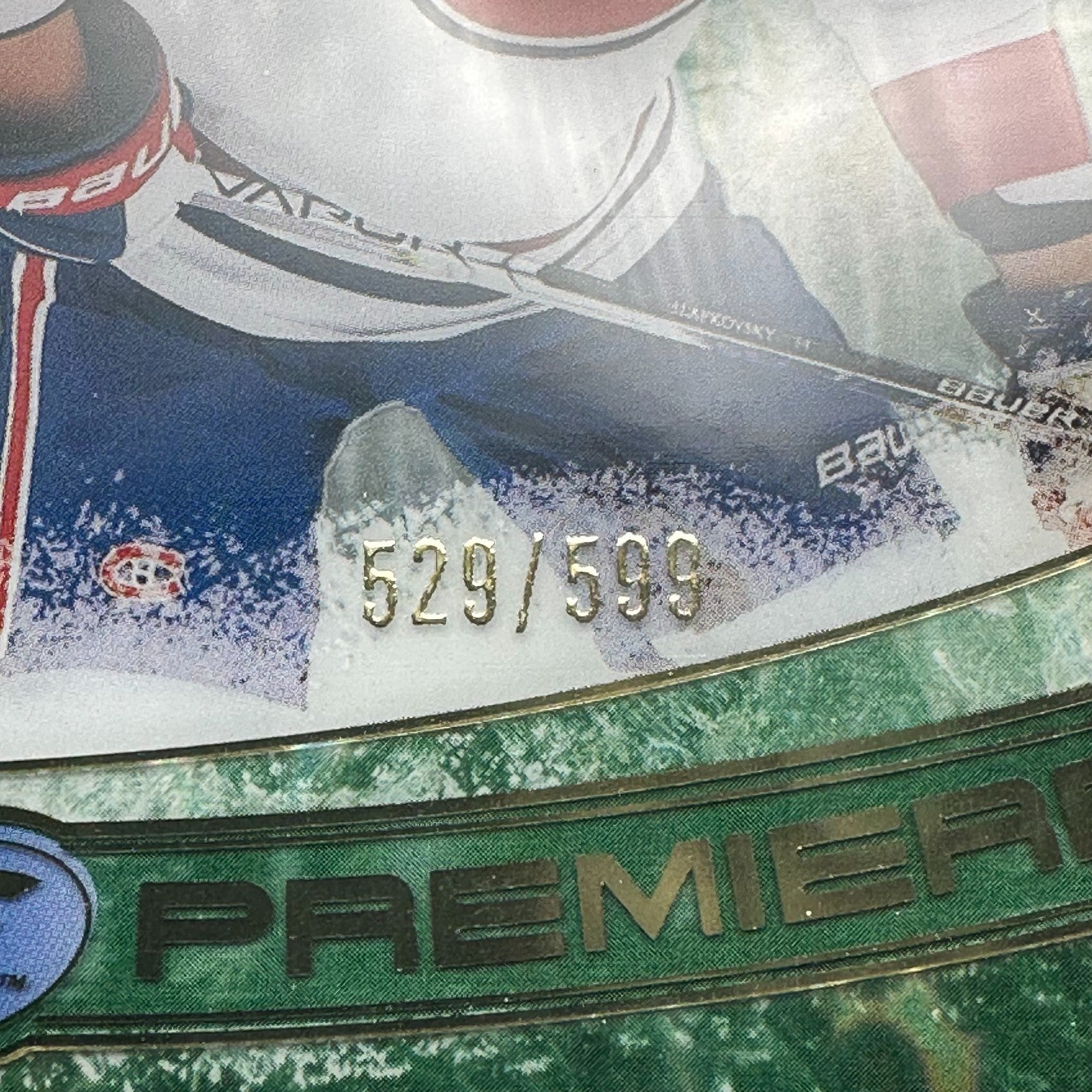 2022-23 UD Ice JURAJ SLAFKOVSKY #248 Premieres Green Parallel Rookie RC /599