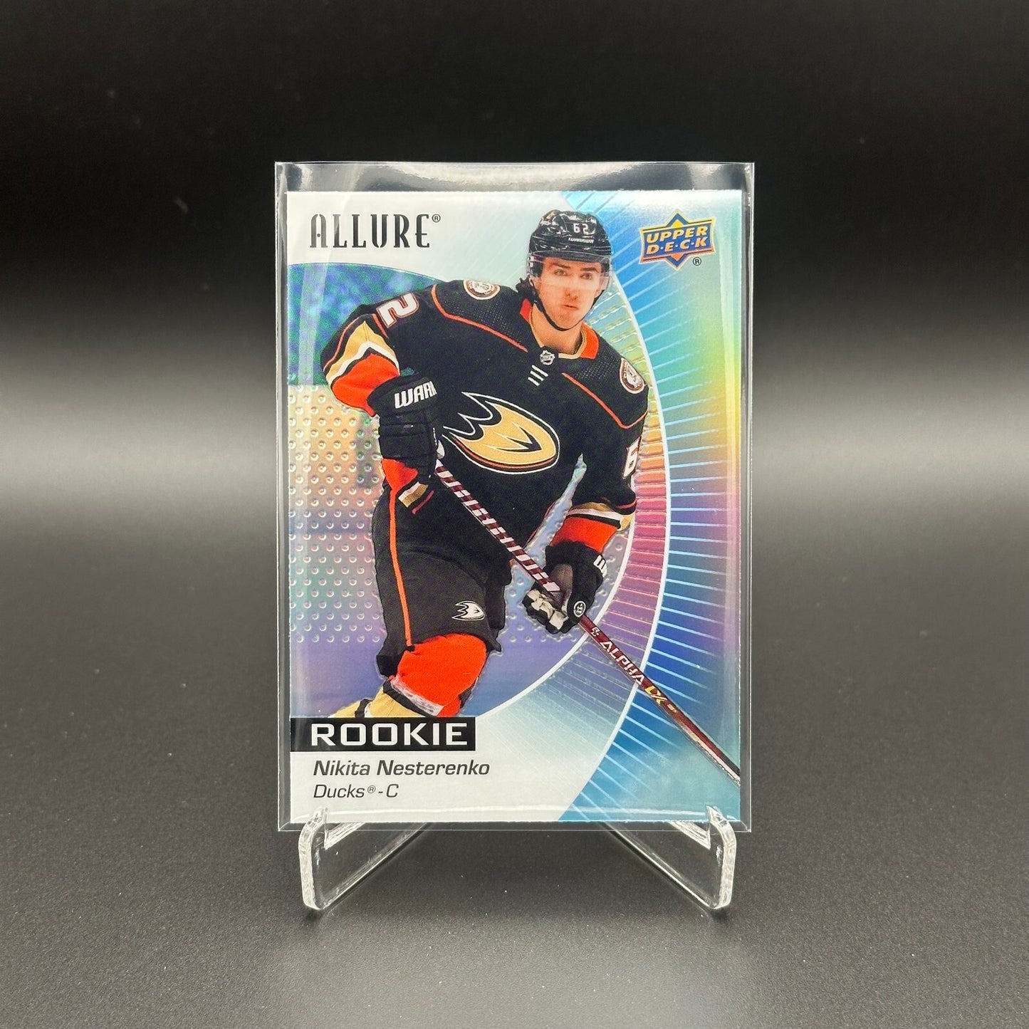 2023-24 UD Allure NIKITA NESTERENKO #113 RC Rookie - Anaheim Ducks