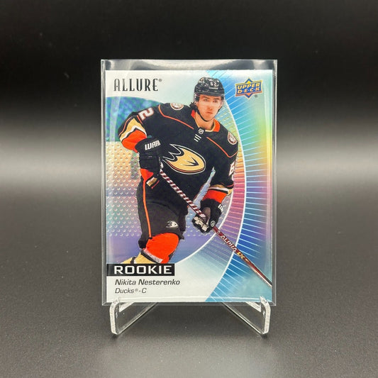 2023-24 UD Allure NIKITA NESTERENKO #113 RC Rookie - Anaheim Ducks