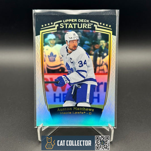 2024-25 Upper Deck Stature AUSTON MATTHEWS #9 Toronto Maple Leafs