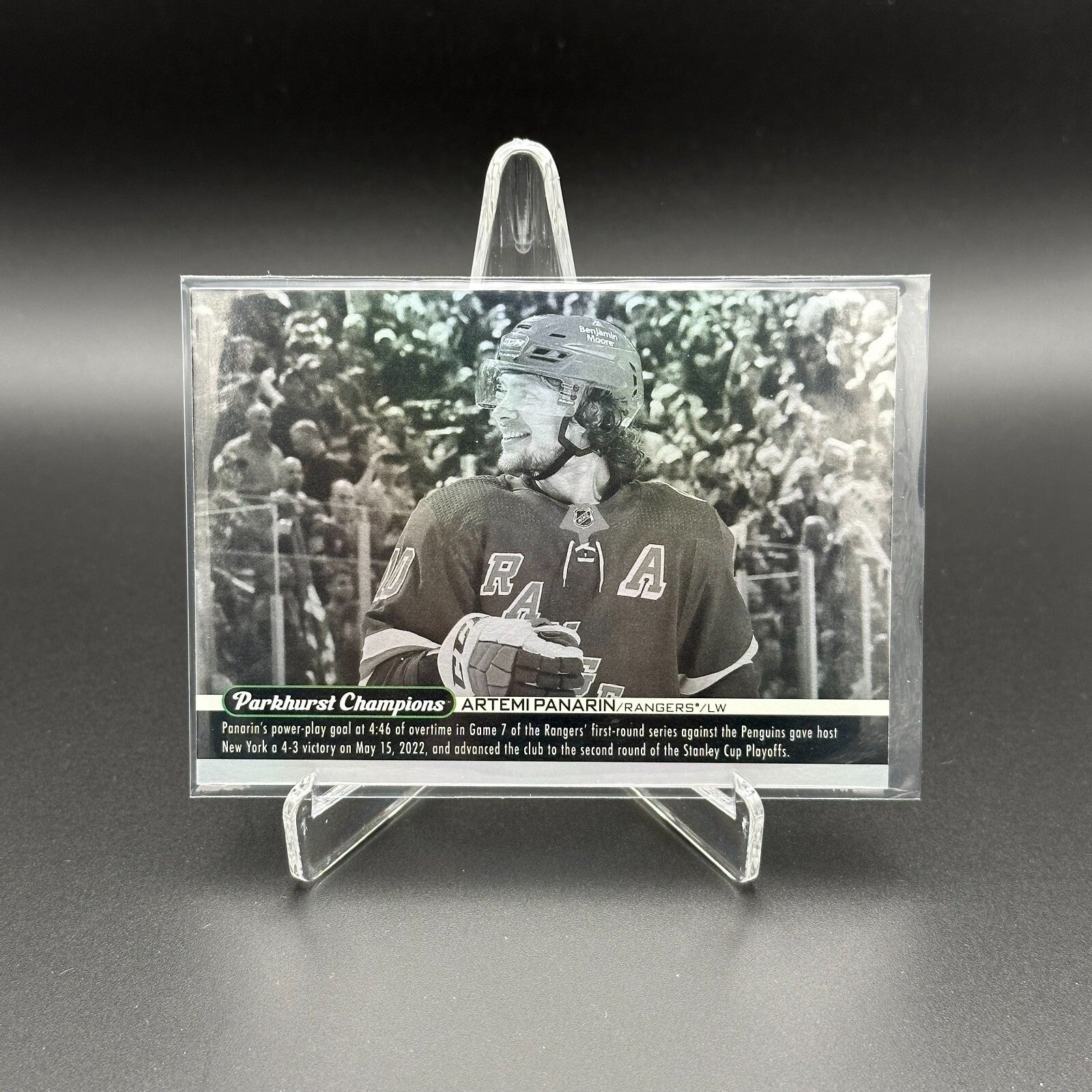 2022-23 UD Parkhurst Champions ARTEMI PANARIN #WI-22 Wire Image - NY Rangers