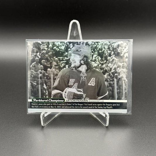 2022-23 UD Parkhurst Champions ARTEMI PANARIN #WI-22 Wire Image - NY Rangers