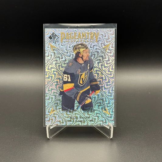 2021-22 UD SP Authentic MARK STONE #P-32 Pageantry - Vegas Golden Knights