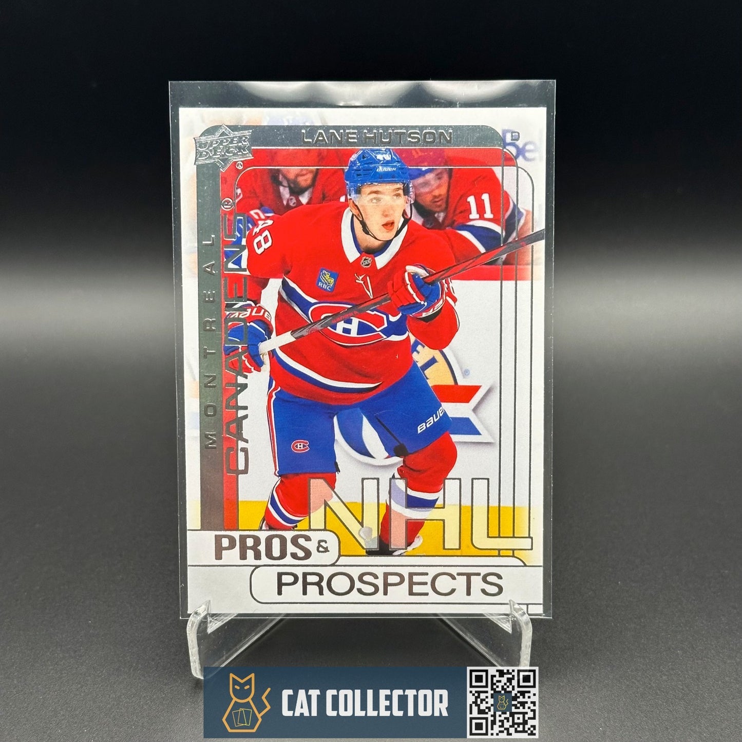 2024-25 UD Extended series LANE HUTSON #PP-24 Pros & Prospects Rookie RC