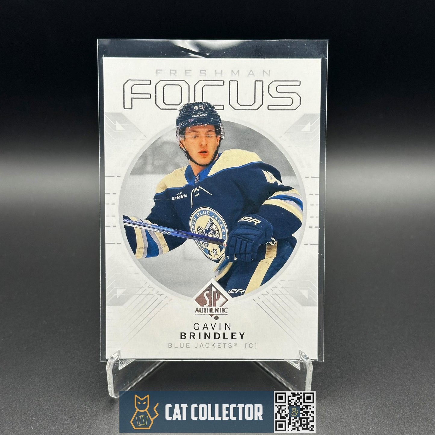 2024-25 UD SP Authentic GAVIN BRINDLEY #FF-24 Freshman Focus