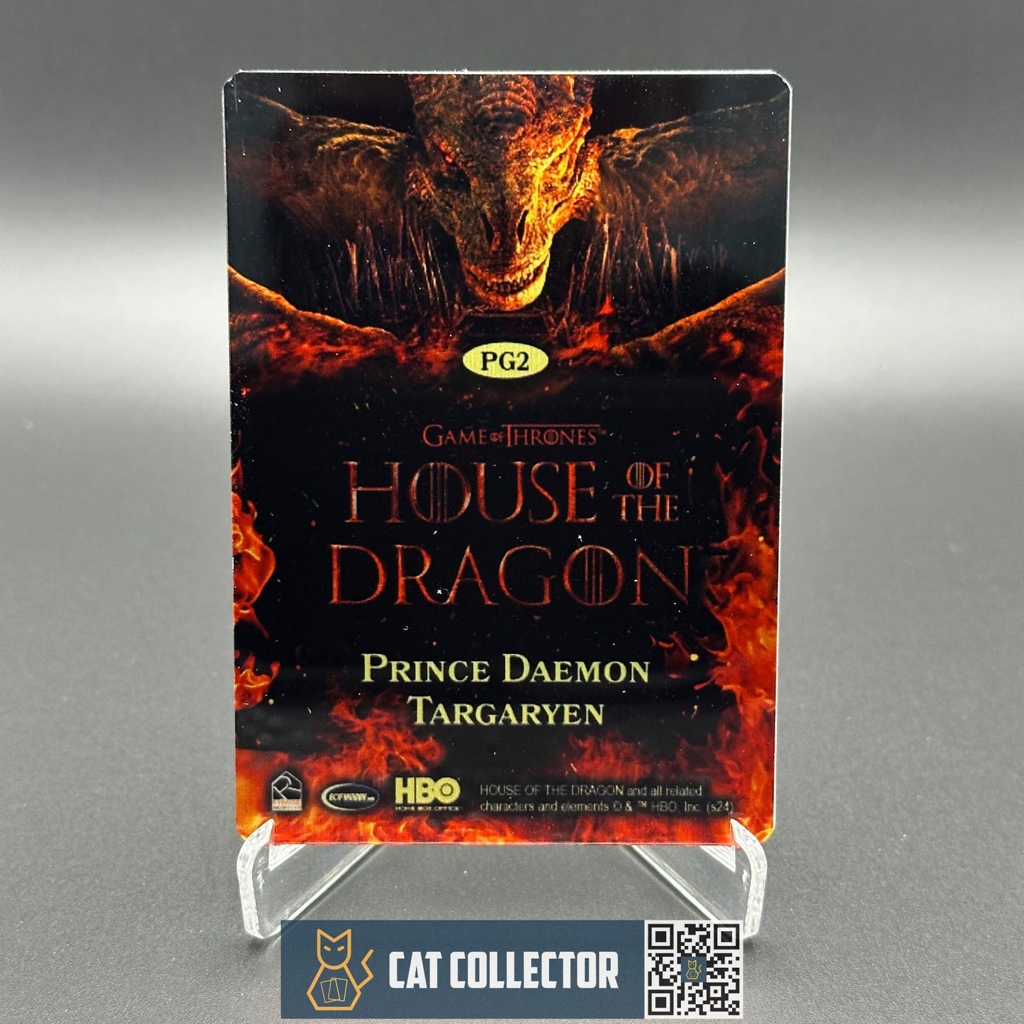 2024 Rittenhouse House of the Dragon Season 1 PRINCE DAEMON TARGARYEN #PG2