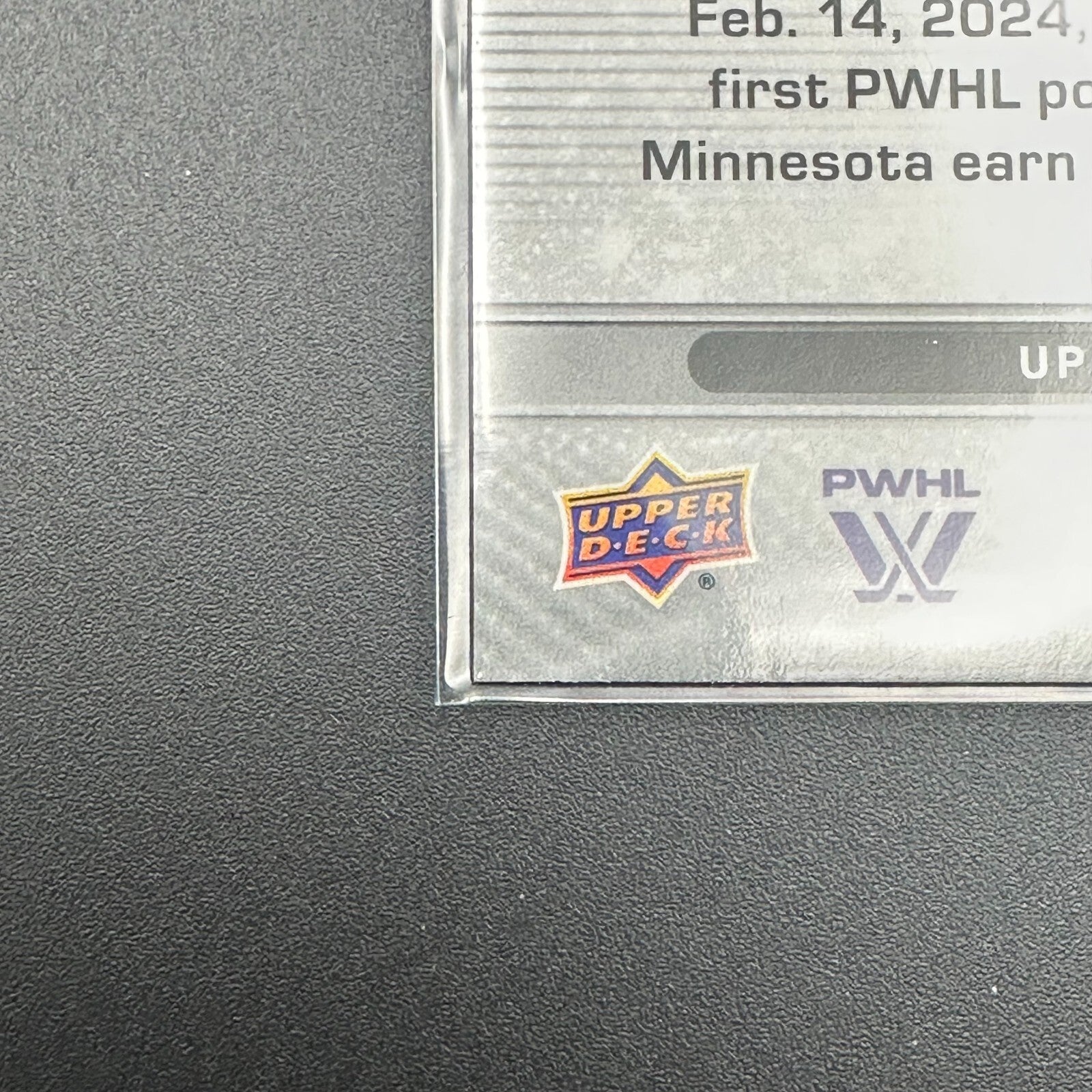 2024-25 UD PWHL SOPHIE JAQUES #58 Young guns RC - 1st EDITION!