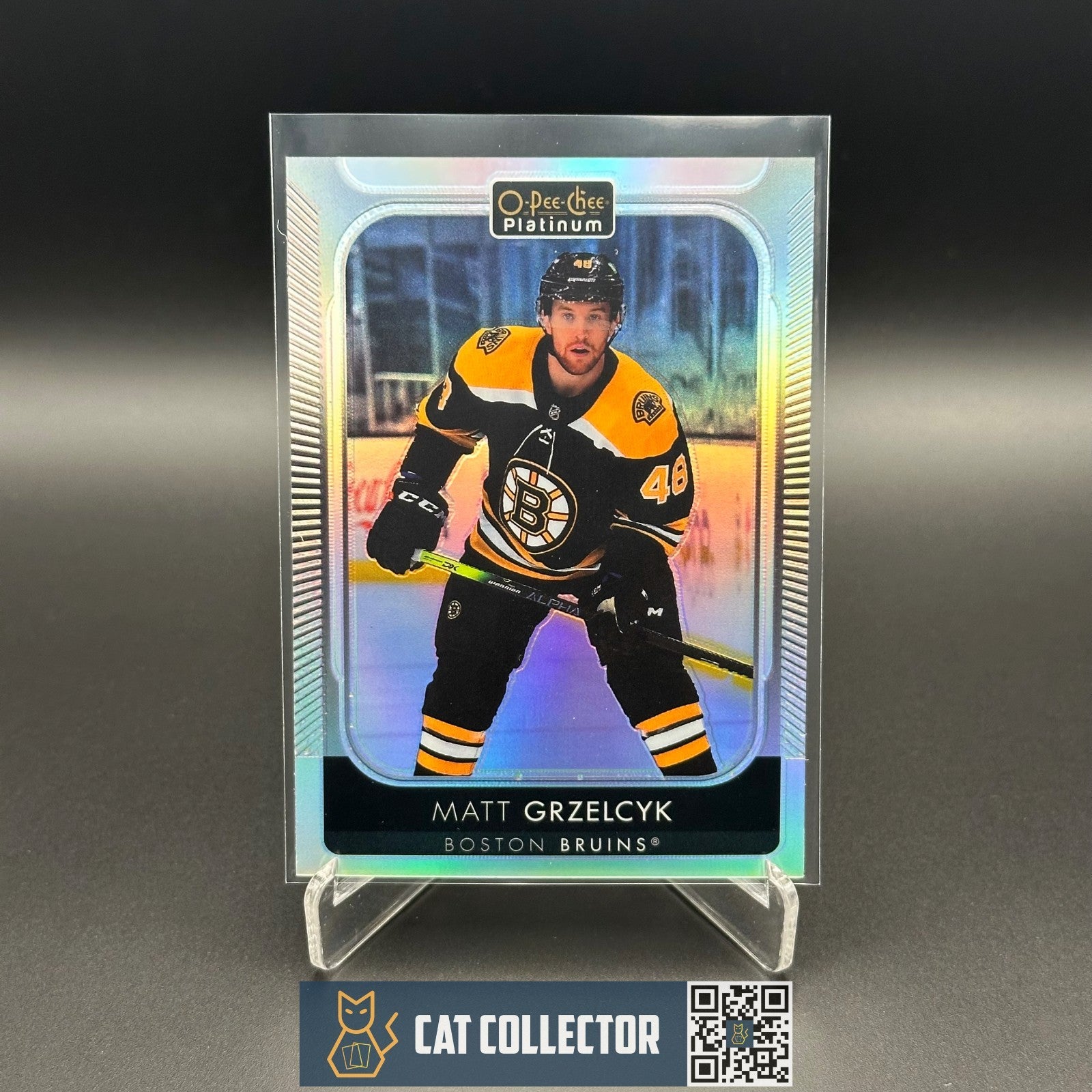 2021-22 O-Pee-Chee Platinum MATT GRZELCYK #159 Rainbow