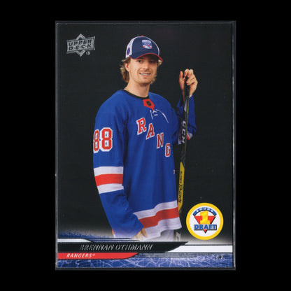 2024-25 UD Extended Series BRENNAN OTHMANN #735 1st Round Draft - NY Rangers
