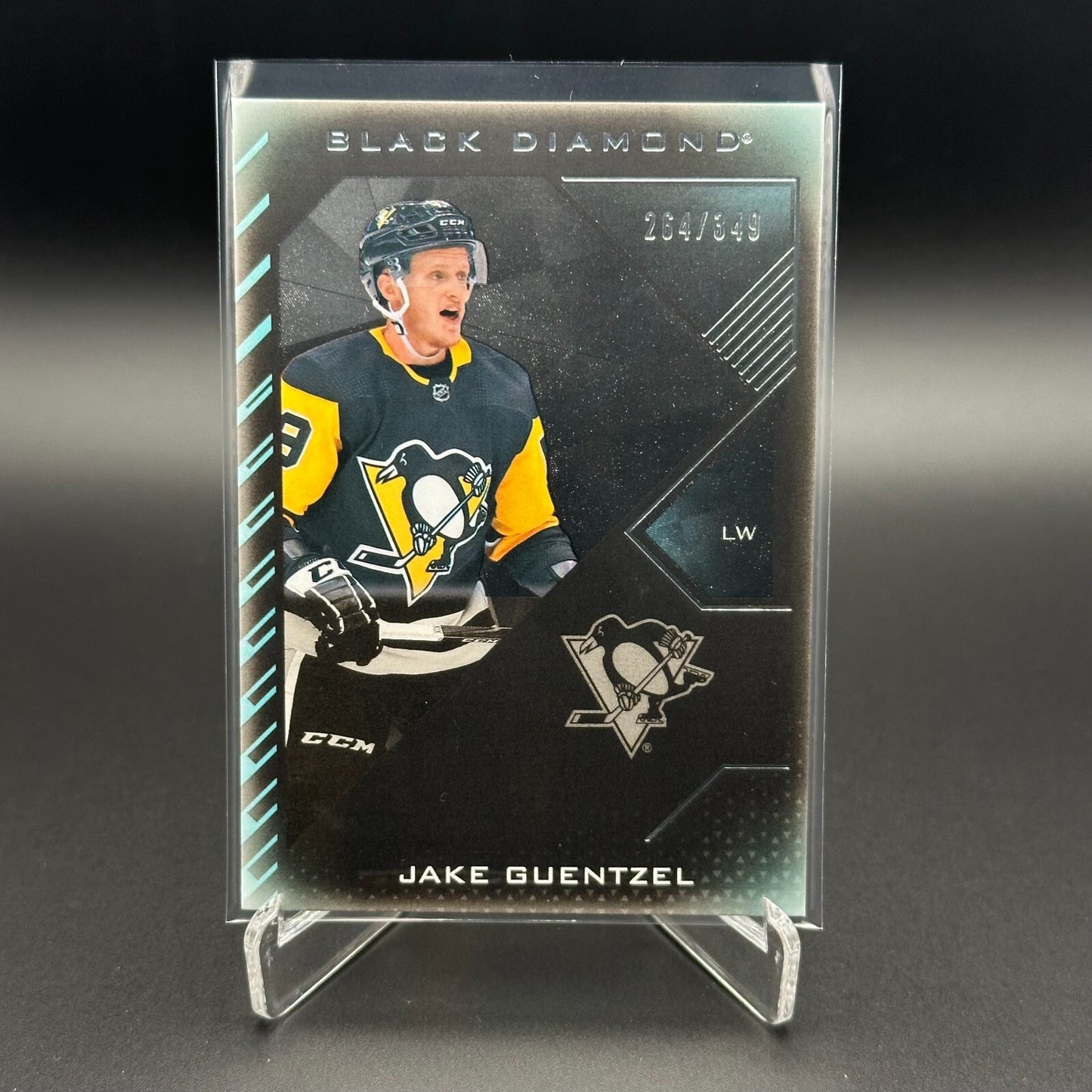 2021-22 UD Black Diamond JAKE GUENTZEL #BDB-GU  /349 - Pittsburgh Penguins